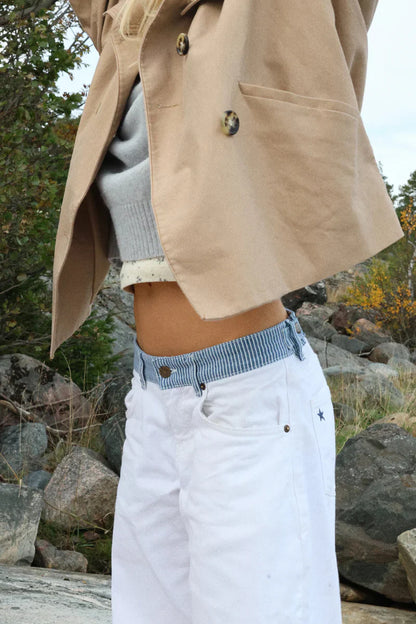 MISS MONDAY | JEANS MARINA A GAMBA LARGA