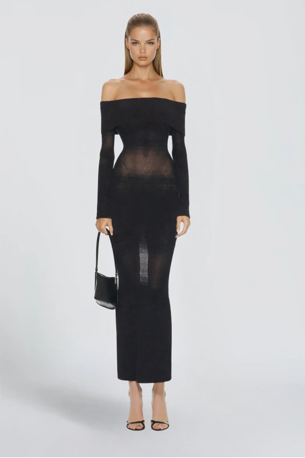 MISS MONDAY | GEBREIDE MAXI-JURK