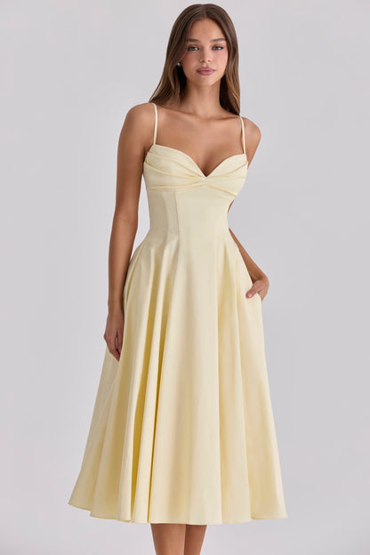 MISS MONDAY | SUKIENKA MIDI LEMON