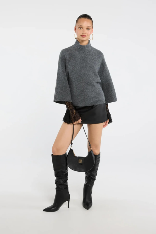 MISS MONDAY | MAGLIONE CON MANICHE RAGLAN