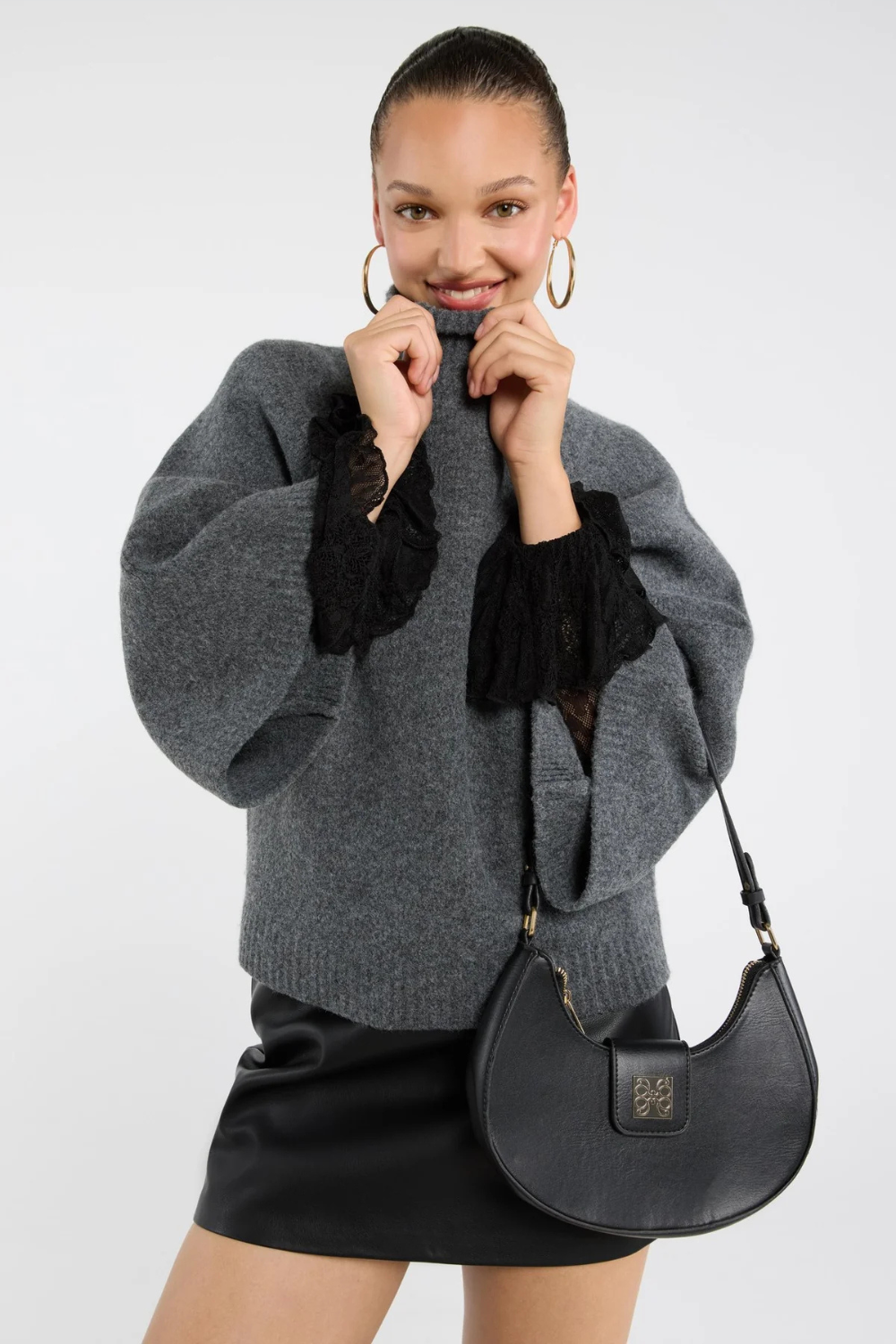 MISS MONDAY | SWETER Z RĘKAWAMI RAGLANOWYMI