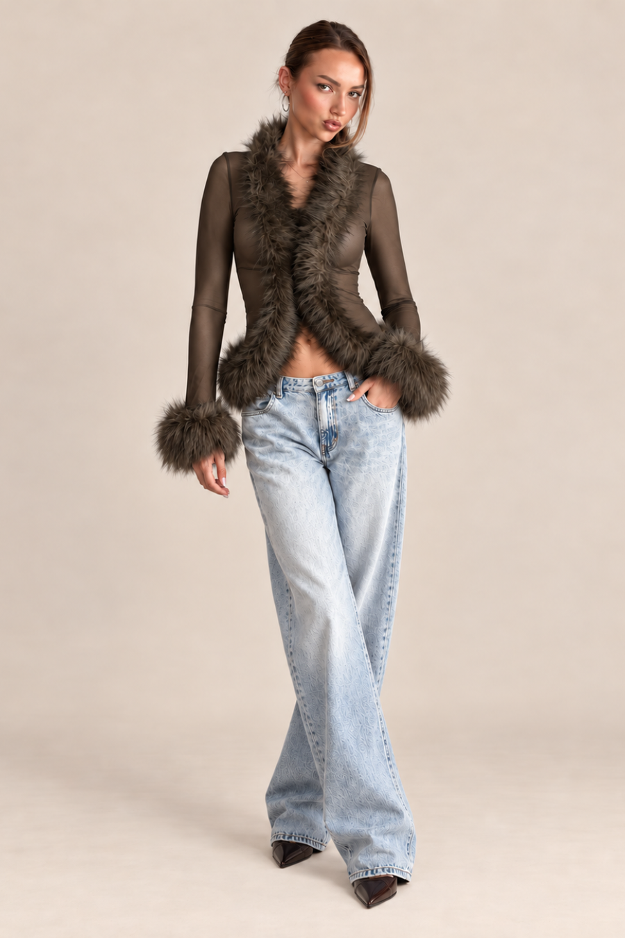  TOP TRASPARENTE FERRYHILL FUR