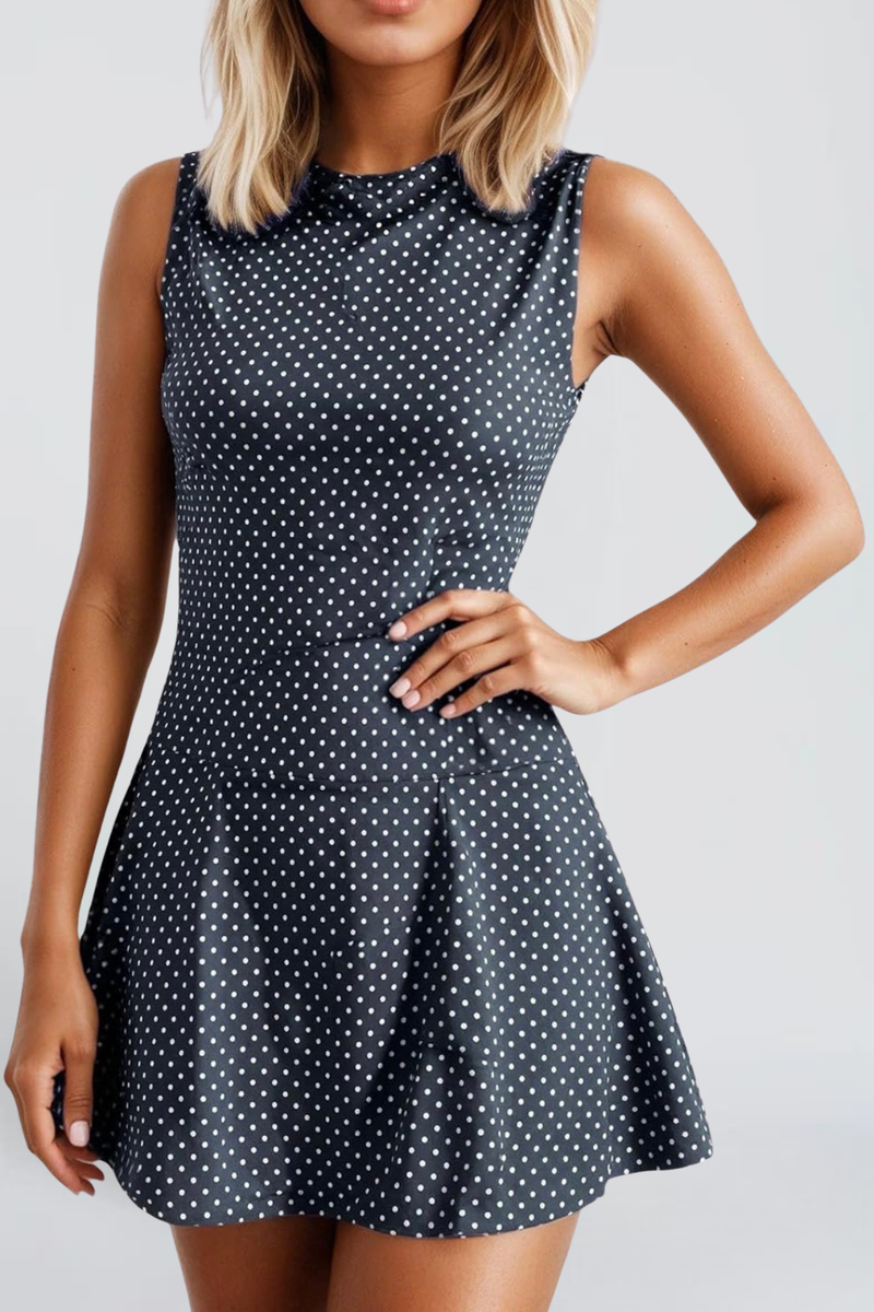 MINI ABITO SARA POLKA DOT
