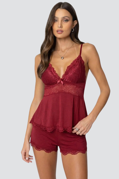 MISS MONDAY | ANIA LACE LOUNGE SET