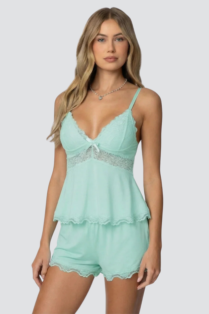 MISS MONDAY | ANIA LACE LOUNGE SET