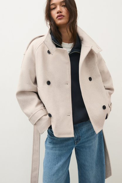 MISS MONDAY | KURZER TRENCHCOAT MERYL