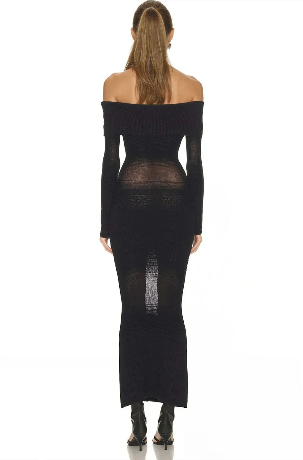 MISS MONDAY | GEBREIDE MAXI-JURK