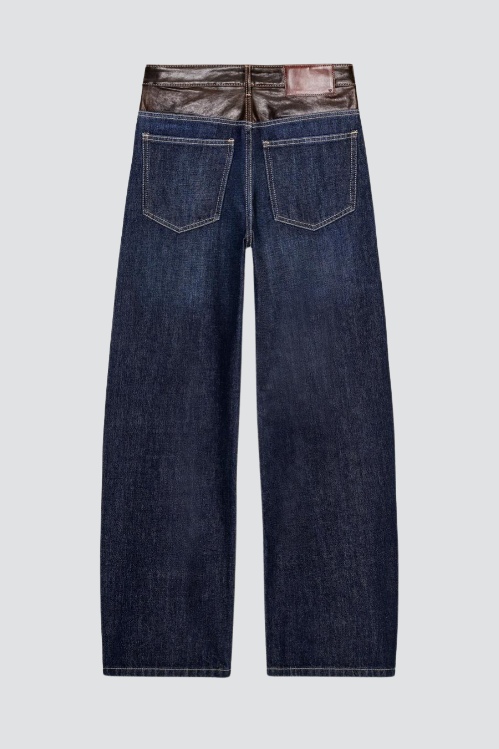 MISS MONDAY | HIGH-WAIST-LEDERJEANS