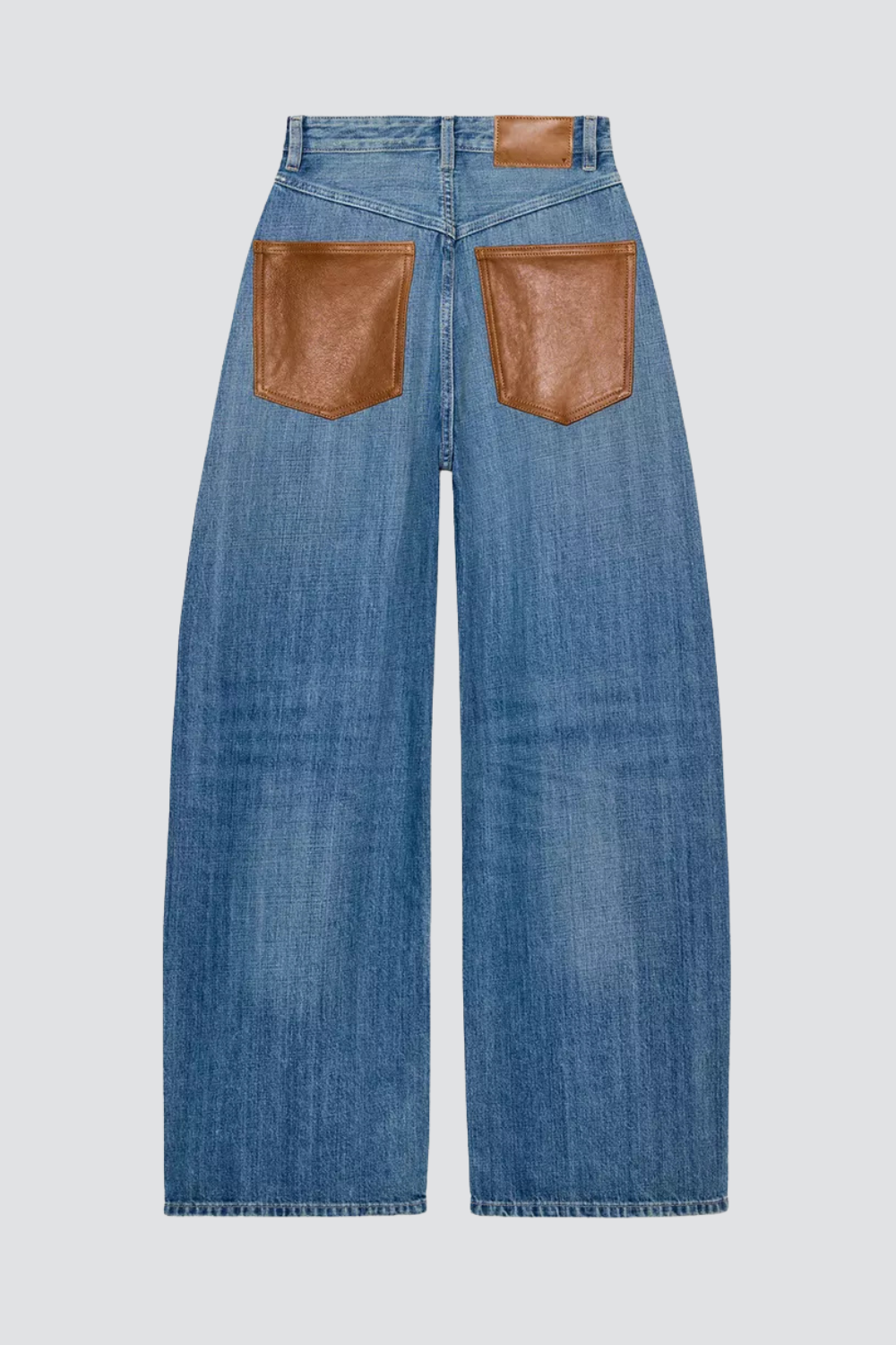 MISS MONDAY | JEANS MIT LEDERTASCHEN