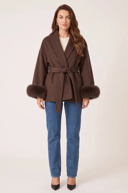 MISS MONDAY | NELLY GIACCA IN ECOPELLICCIA
