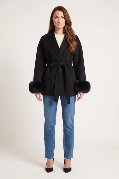 MISS MONDAY | NELLY GIACCA IN ECOPELLICCIA