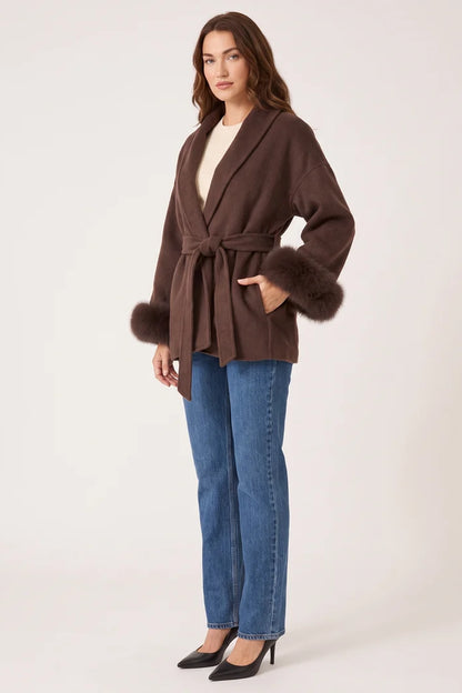 MISS MONDAY | NELLY GIACCA IN ECOPELLICCIA
