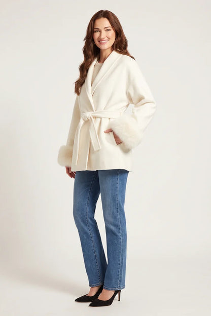 MISS MONDAY | NELLY GIACCA IN ECOPELLICCIA